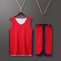 Conjunto de Camiseta y Pantalones Cortos de Baloncesto de Doble Cara, Impresión por Sublimación Personalizada, Absorbe la Humedad, Ligero, Ropa Deportiva para Equipos, Venta al Por Mayor