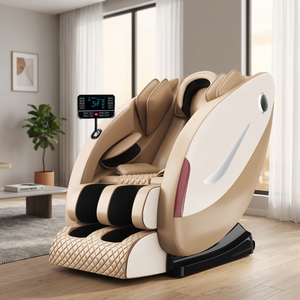 Sillón de Masaje Eléctrico Inteligente con Gravedad Cero, Amasamiento, Presión de Aire y Calefacción, Precio de Fábrica al por Mayor, para Familias - Product Image 1