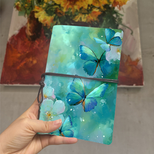 Cahier <span class=keywords><strong>de</strong></span> Luxe Délicat A6 Pages Rechargeables à Bord Métallique Grand Cadeau <span class=keywords><strong>de</strong></span> Graduation pour les Diplômés Convient à la Planification <span class=keywords><strong>de</strong></span> Carrière - Product Image 1