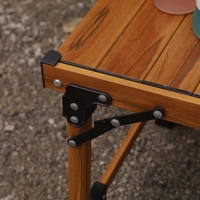 Table de camping pliante IGT de haute qualité, légère, en alliage d'aluminium, pour l'extérieur, à assembler librement
