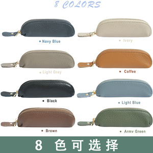 Portefeuille Mini en Cuir Véritable Grande Capacité Personnalisé pour Vente en Gros, Sac de Rangement Compact et Exquis avec Fermeture Éclair pour Monnaie et Clés - Product Image 4