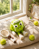 Kit de construction de briques de tennis en plastique ABS, échelle 1:12, DIY, personnalisable, objet de collection, cadeau, décoration, éducatif pour enfants