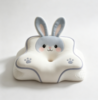 Oreiller cervical OEM en mousse à mémoire de forme, motifs papillon, loutre, corgi, lapin, couleur et logo personnalisables, échantillon disponible, oreiller de sommeil, vente en gros