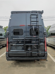 <span class=keywords><strong>Porte</strong></span>-<span class=keywords><strong>vélo</strong></span> pliable 2-en-1 et échelle arrière profilé en aluminium pour <span class=keywords><strong>camping</strong></span>-<span class=keywords><strong>car</strong></span> <span class=keywords><strong>camping</strong></span>-<span class=keywords><strong>car</strong></span> et caravane à usage extérieur - Product Image 5