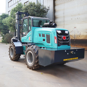 Empilhadeira <span class=keywords><strong>Diesel</strong></span> 4x4 de 4 Toneladas para Armazém, Empilhadeira Hidráulica para Terrenos Acidentados em Fazendas e Florestas - Direto da Fábrica Chinesa - Product Image 4