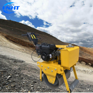 Mini rouleau compresseur à un tambour vibrant à moteur à essence de 280 kg - Product Image 1