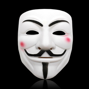 Máscaras <span class=keywords><strong>de</strong></span> Disfraces para Fiesta <span class=keywords><strong>de</strong></span> Halloween, Máscaras <span class=keywords><strong>de</strong></span> Guy Fawkes para Adultos, Accesorio <span class=keywords><strong>de</strong></span> Disfraz - Product Image 1