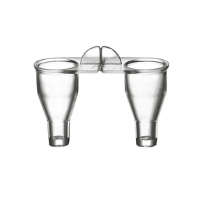 サンプルカップ 11*31*19mm ドイツTECO凝固計対応 2穴 使い捨てプラスチックキュベット マルチセルキュベット - Product Image 2