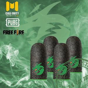 Manchons de doigts en fibre d'argent de dinosaure à deux pièces, manchons de doigts très sensibles, jouez à une variété de jeux mobiles - Product Image 4