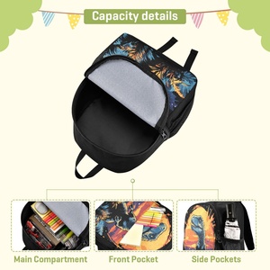 Mochila Impermeable de Poliéster con Capacidad de 4.5L, Diseño Moderno y Portátil para Viajes, Escuela y Camping - Product Image 4