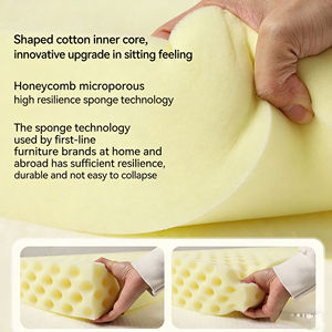 Divano Comprimibile Classico Design Zucca in Pelle PU, Ottomana Rotonda Monoblocco in Schiuma, Divano Letto Gonfiabile con Linee Morbide - Product Image 4