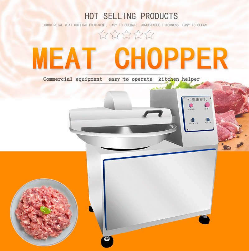Meat Sausage Bowl Chopper / Meat Cutter Machine/ Meat Processing Machinery