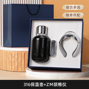 Botella de Agua Personalizable de Acero Inoxidable 304 con Aislamiento al Vacío, con Bolígrafo Metálico y Diario para Despedidas - Product Image 3