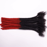 Jiffy Hair 100% afro crépus cheveux humains dreadlocks Real locs cheveux humains Styles de dreads crépus faits à la main pour hommes