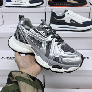 JUMU M2006 Men's Leather Microfiber Sneakers Sports Casual Running <b>Shoes</b> Arch Support Waterproof Breathable Fashion Design Hot - Product Image 4
