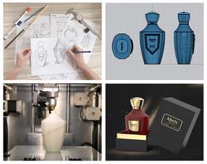 Perfume de Lujo en Botella Espiral de 50 ml con Tapa de Cristal, Perfume al por Mayor en Dubái - Product Image 5