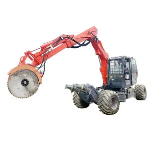 Hydraulic diamond weighted chain slab blade 2500 excavator attachment cutting rocks saw