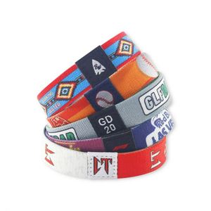 สายรัดข้อมือผ้าแบบยืดหยุ่นพิมพ์โลโก้ตามสั่งด้วยเทคนิค Sublimation พร้อม RFID/NFC สำหรับงานอีเว้นท์ - Product Image 2