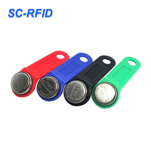 Nhiều màu di động cầm tay iButton Đầu đọc thẻ 1990a-f5 125Khz TM thẻ ABS chất liệu cảm ứng bộ nhớ phím RFID - Product Image 6