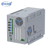 Computadora Industrial de Alto Rendimiento con Tel 12th/13th/14th, 4LAN, 6COM, Pantalla Cuádruple 4K, PCIe X16, GPU RTX, DDR5 para Visión Artificial