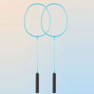 Bán Buôn Chất Lượng Cao Cầu Lông Vợt Ánh Sáng Trọng Lượng Giá Rẻ Top Brands' Trọng Lượng Nhẹ Cầu Lông Vợt Cài đặt Cho Tấn Công Loại - Product Image 6