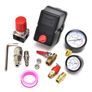 Pressostat de compresseur d'air Fbang 110-150 PSI avec manomètre et kit de raccords pour l'exportation en Amérique du Nord - Product Image 5