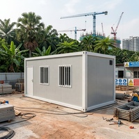 Maison préfabriquée en conteneur modulaire, démontable, pour chantier, bureau ou dortoir de travailleurs