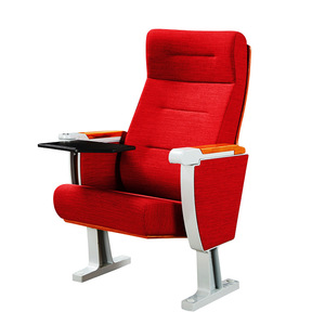 Sillas de Auditorio Yi Jian con Base de Aleación de Aluminio, Asientos de Espuma de Alta Densidad Roja para Uso en Teatros y Aulas - Product Image 4