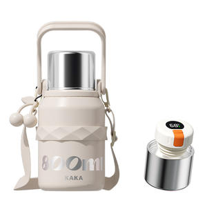 Vaso <span class=keywords><strong>de</strong></span> acero inoxidable 316 con aislamiento térmico inteligente personalizado, copa para el pelo <span class=keywords><strong>de</strong></span> gran capacidad para hombres y mujeres, regalos <span class=keywords><strong>de</strong></span> empresa - Product Image 1