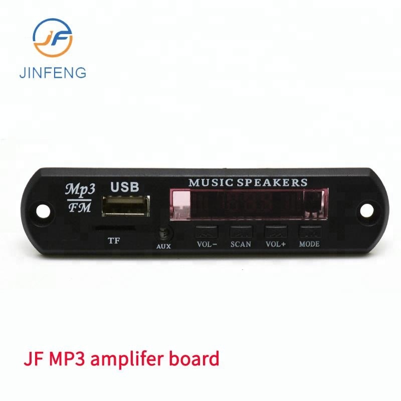 Цифровой Usb Fm Mp3 аудио плеер автомобиля Модуль 12 В Mp3 усилитель