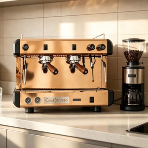 Macchina per Caffè Espresso e <span class=keywords><strong>Cappuccino</strong></span> da Banco Professionale Italiana per Caffetterie - Product Image 3