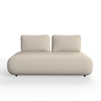 Canapé de réception moderne et créatif, style unique, siège de détente, canapé modulaire en tissu, adapté pour les halls d'hôtel et les zones d'attente