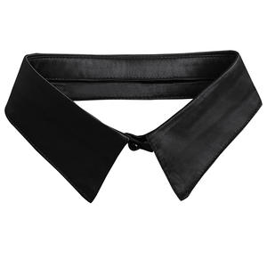Yeni günlük evrensel beyaz siyah Faux yanlış yaka moda basit gerdanlık <span class=keywords><strong>Peter</strong></span> <span class=keywords><strong>Pan</strong></span> kolye erkekler kadınlar için - Product Image 6