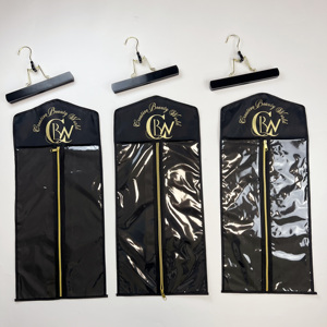 Sacs d'extension de cheveux personnalisés en polyester de bonne qualité Sacs d'emballage de cheveux - Product Image 6