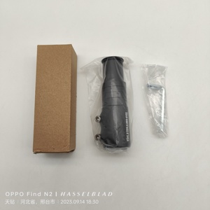 SAIMENG Extensor de Horquilla y <span class=keywords><strong>Manillar</strong></span> Plegable de Aleación de Aluminio de 28.6mm Ajustable Negro para <span class=keywords><strong>MTB</strong></span> y Carretera - Product Image 3