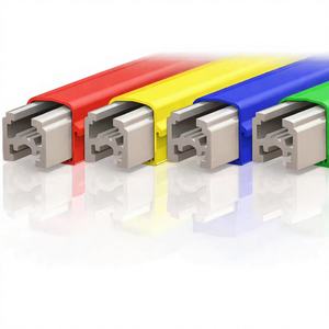 Sistema de Barra Colectora DSL Verde 250A para Grúa EOT, Riel Conductor de 4.5M, 240V 50Hz, Riel de Alimentación de Alta Temperatura 85C, Marca CMK India, Conexión por Perno - Product Image 1