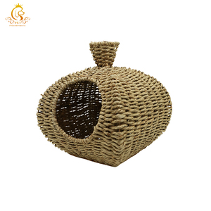 EUR <span class=keywords><strong>VET</strong></span> en iyi seçim için Pet yatak kedi bacaklar var Handwoven el yıkama kedi Rattan yatak ev tasarımları özelleştirilmiş el yapımı - Product Image 5