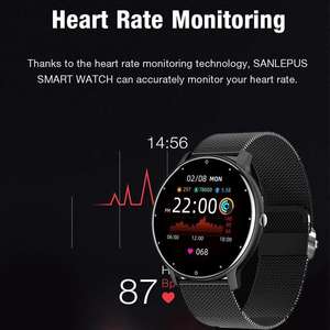 Relojes Inteligentes ZL02 Cpro al por Mayor, Reloj Inteligente Android con Pantalla Redonda, Resistente al Agua IP67, Monitor de Ritmo Cardíaco, Sueño y Deportes para Unisex - Product Image 4