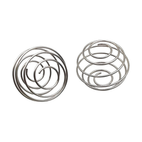 Prix d'usine Stock 50mm en acier inoxydable de qualité alimentaire 304 bouteille mélangeur Shaker boule spirale ressort de Compression conception