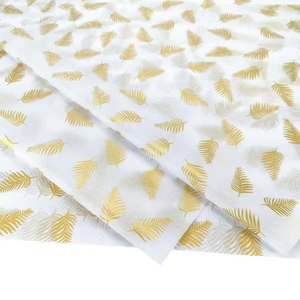 Envoltura de papel de arte blanca sin humedad con diseño impreso personalizado directo del fabricante para ropa/zapatos, papel Kraft elegante con revestimiento compensado - Product Image 6