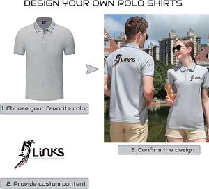 <span class=keywords><strong>Polo</strong></span> de Hombre al por Mayor OEM, 200GSM, Tela de Doble Cara con Amoníaco Líquido, Antiarrugas, Impresión Digital, Logotipo Personalizado, Básico - Product Image 5