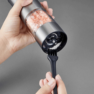 Electric Pepper Grinder Stainless Steel Battery Powered Push Button USB Charging For Home And Outdoor Use - Product Image 2