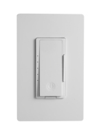 Technologie PWM standard américaine Matériau PC Éclairage domestique Compatible LED Interrupteur mural à gradateur unipolaire/3 voies Installation facile