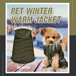 Wholesale Stock Winter Windproof Warm Clothes Pet Dog Coat Jacket