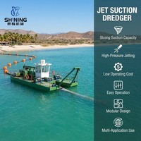 Drague à sable à aspiration par jet pour la restauration des plages côtières