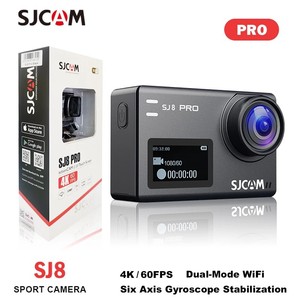 Videocamera Sportiva SJ8 Pro 4K Ultra HD 1080p con Stabilizzazione a 6 Assi, Doppio Schermo, Dash <span class=keywords><strong>Cam</strong></span> per Moto, Fotocamera Panoramica a 360° - Product Image 2