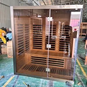 ห้องซาวน่า 1 2 3 4 6 8 10 คน สำหรับหนึ่ง สอง สาม สี่ หก แปด สิบ คน ซาวน่าอบไอน้ำแบบดั้งเดิมในร่ม - Product Image 2