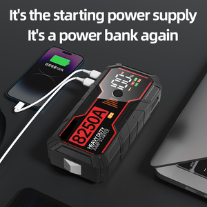 Arrancador de Emergencia Portátil de Alta Potencia 8750A 12V para Auto 2025, Banco de Energía con Carga Rápida USB, Compresor de Aire Multifunción - Product Image 5