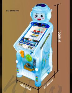 Meilleures Ventes : Machine de jeu Pinball pour enfants, à monnayeur, thème 'Aerospace Dream', avec tiges en verre - Product Image 6