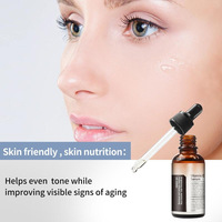 Sérum Éclat Visage à la Vitamine C VE, Soin Hydratant Emollient Peau, Marque Privée